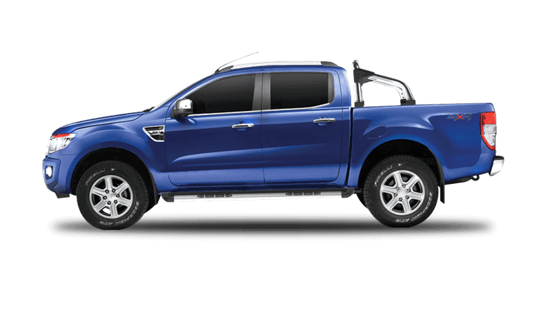 Pickup equipada con accesorios 4×4 — Instalcor